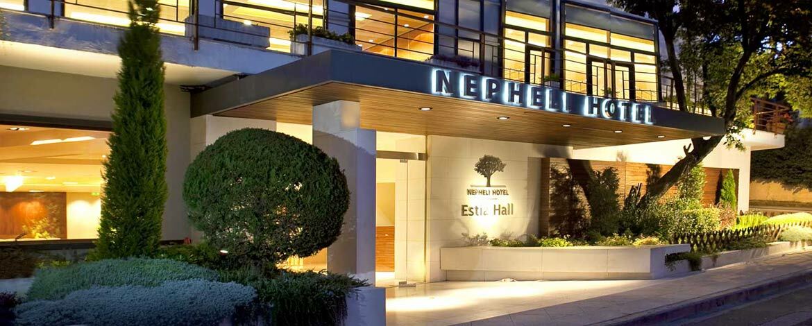 Nepheli Hotel テッサロニキ エクステリア 写真